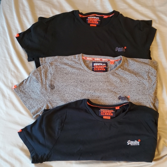 Superdry Other - Lot of 3 Superdry Tees - Sz XXL fits like XL